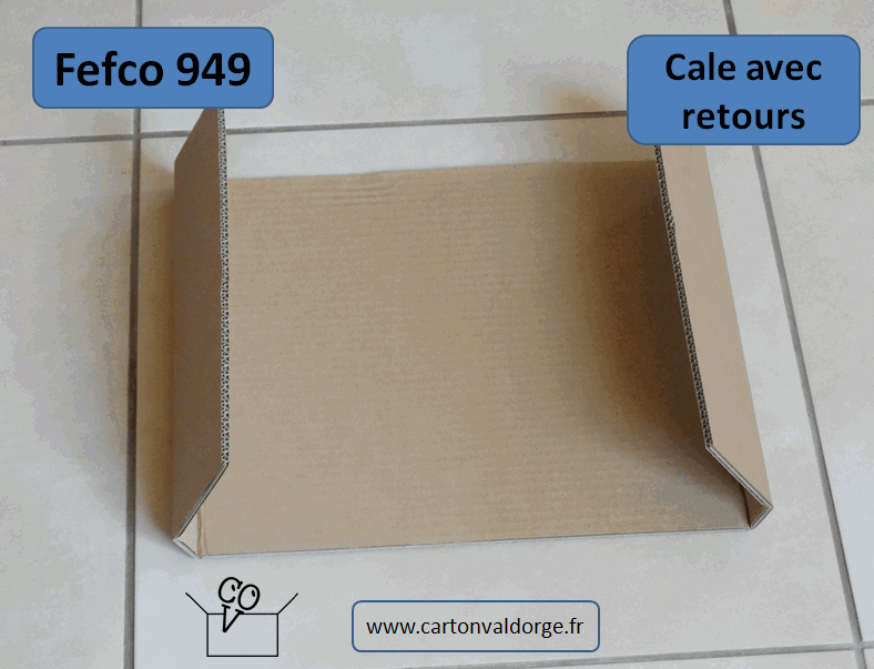 Demi Caisse en carton sur mesure - Fefco 200 - Carton ondulé
